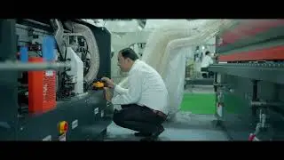 Precision and Speed with HOLZMAC Automatic Through Feed Edgebanders by DELLATECNICA