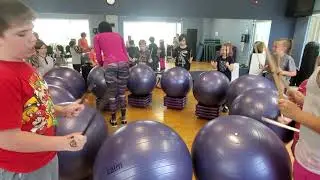 We Will Rock You  Drums Alive Milan YMCA