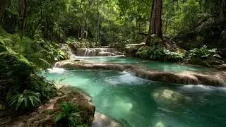 Soft Forest River Sound Sleep Ambience Supporting Long Calm and Deep Rest