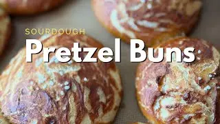 Sourdough Pretzel Buns (Breze Br&ouml;tchen) | Easy German Recipe