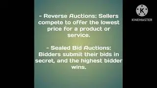 AUCTION, TYPES OF AUCTIONS, AND PURPOSES OF AUCTIONS | BUSINESS | TRADE | WORLD TRADE | TRADING 