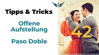 Offene Startposition Paso Doble für Herr & Dame gezeigt  4K