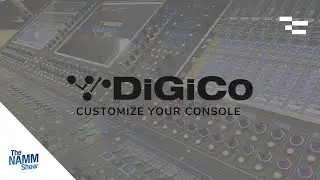 DiGiCo-Customizable Console | NAMM 2022