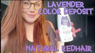 Redhead Reviews: Season 1 Episode 1- Purple Series. Punky Colour Lavenderapturous Natural Red hair!
