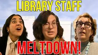 Library Staff Call Police During Dispute &mdash; Full Interaction on Camera