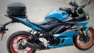 How to carry stuff on a Motorcycle. (Tail Bag) #Nelson RIgg #motorcycle  #carrybags #motovlog
