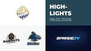 06.02.2026 - Highlights - Schongau Mammuts vs. ESC Riverrats Geretsried
