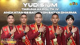 YUDISIUM TARUNA AKPOL TK IV ANGKATAN 55 YON SATYA DHARMA T.A. 2024..