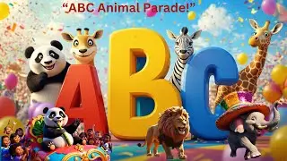 ABC Animal Fun| Meet the Animals from A to Z|Animal Alphabet Parade