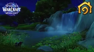 A Night by the Lake | World of Warcraft Midnight | Ambience sounds to fall asleep