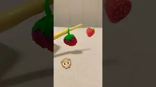 Strawberry 🍓 tutorial by @3DsSuperKids #loombands #strawberry #cute #spongebob