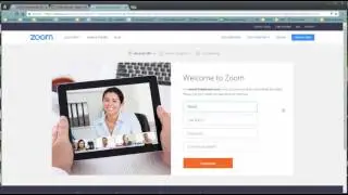 Zoom Signing Up