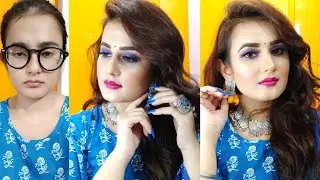 Indian Festive Makeup Look / Makeup for Navratri, Karwachauth, Durga Puja, Diwali / SWATI BHAMBRA
