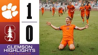 Clemson Men's Soccer || Clemson Tops Stanford in ACC Quarterfinals, Wins 1-0
