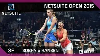 Squash: NetSuite Open 2015 Semi-Final Highlights - Sobhy v Hansen