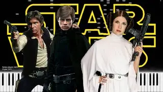 Star Wars Soundtrack - The Rebel Fleet | OST Piano Music Theme | Impossible Version
