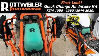 First Look! Rottweiler Quick Change Air Intake Filter Kit  KTM ADVENTURE 1050 - 1290 (2014-2020)