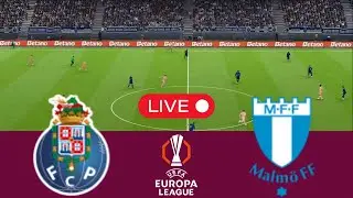 LIVE FC Porto vs Malmo FF | Europa League 2025 - Video Game Simulation