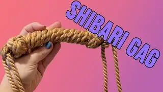 BDSM Review: Liebe Seele Shibari Bondage Rope Bite Gag - Pre Tied Submissive Gear!