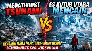 Megathrust Tsunami vs Es Kutub Utara Mencair