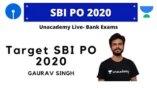 Target SBI PO 2020 | Gaurav Singh