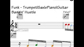 ☑Dissonance and Harmony: Exploring Funky Trumpet, Expressive ePiano, and Soulful Sax Scales. - Bangi