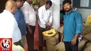 Vigilance Officials Raids On Seed Companies In Telangana | Seizes Fake Seeds | V6 News