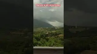 Spectacular Nature & wind turbines #nature#scenery#greenery#renewableEnergy#Apennines#Italy...