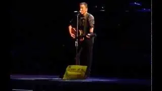 Queen of the Supermarket (second live performance ever) - Bruce Springsteen - 20121019 Ottawa