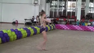 Yeva Syzonenko Chernomorets Odessa 2010 Ball Cupa Sperantei Brasov 9 June 2019