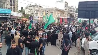 تشييع أول شهداء 
