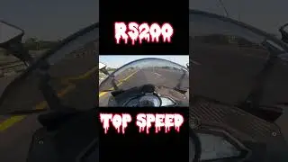 RS 200 BS7 top speed❤#bajaj #ns #rs #rs200bs3 #rs200bs4 #rspower #rs200modification #rs200brutality