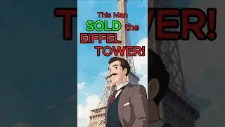 He tried to sell the Eiffel Tower&hellip; twice! #shorts