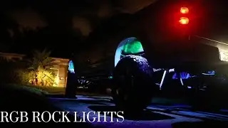 Rock Lights Install on 03 Dodge Ram 2500 (Black Label RGB 4 pod rock light set)