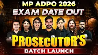 MP ADPO 2026 Exam Date Out 📢| MP ADPO Batch Launch | Preparation Strategy | Judiciary By PW