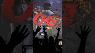 OG theater response fans hungama at benefit show OG Tittle Card reaction #pawankalyan #og #ogreview