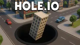 🕳️ Hole.io Gameplay | Swallow Everything in Sight! | City Devourer Challenge!