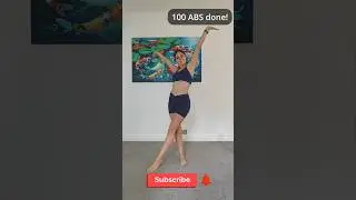 100 Standing Abs Challenge🔥 | Tone Your Abs Fast! #abs #core #challenge #fitness #fast #100