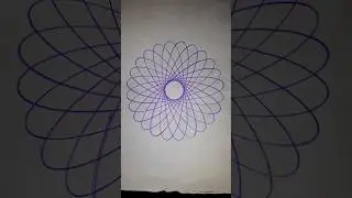 Spirograph / Magic ruler / Drawing _168