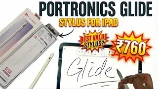 Apple pencil Alternative in ₹760 | Portronics Glide✏️