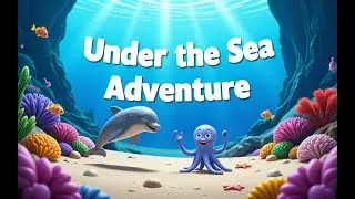 Under the Sea Adventure Song 🌊🐠 | Fun Kids Song with Dolphins, Crabs & Turtles!