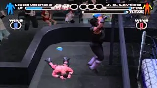 WWE: Smackdown vs Raw (PS2) walkthrough - 3 Stages of Hell