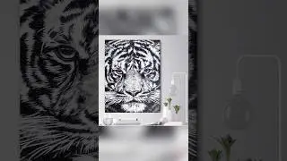 Tiger mosaic art🐯🐅 #mosaic #mosaicart #animals #handmade #decoration