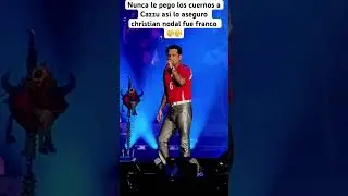 Nunca le pego los cuernos a Cazzu as&iacute; lo aseguro christian nodal fue franco