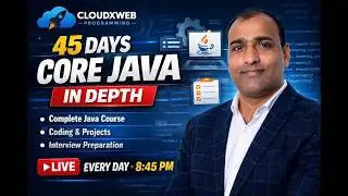 Day 1 | Core Java in Depth Live |  For Beginners to Advanced Core History of Java & Introduction