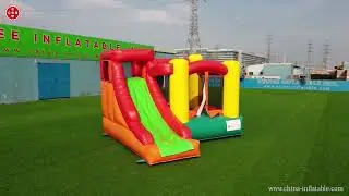 Videur gonflable avec toboggan de Chinee gonflables T2-623A