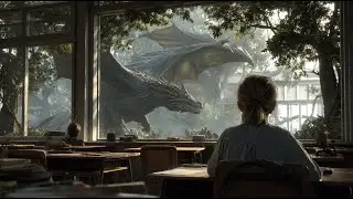 Human Girl Drew Dragons on Her Homework for Fun&mdash;Until Real Ones Started Landing Outside Her School|