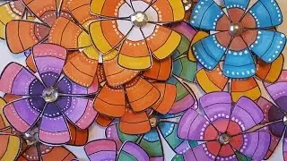 EASY Flower Embellishments - Paper crafts