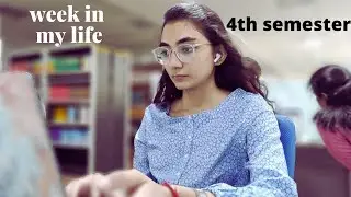 Week In The Life of an Engineering Student | 4th semester, ECE student | Manipal University Jaipur