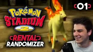 Rental Randomizer Race vs Shenanagans | Pokemon Stadium 2 #1